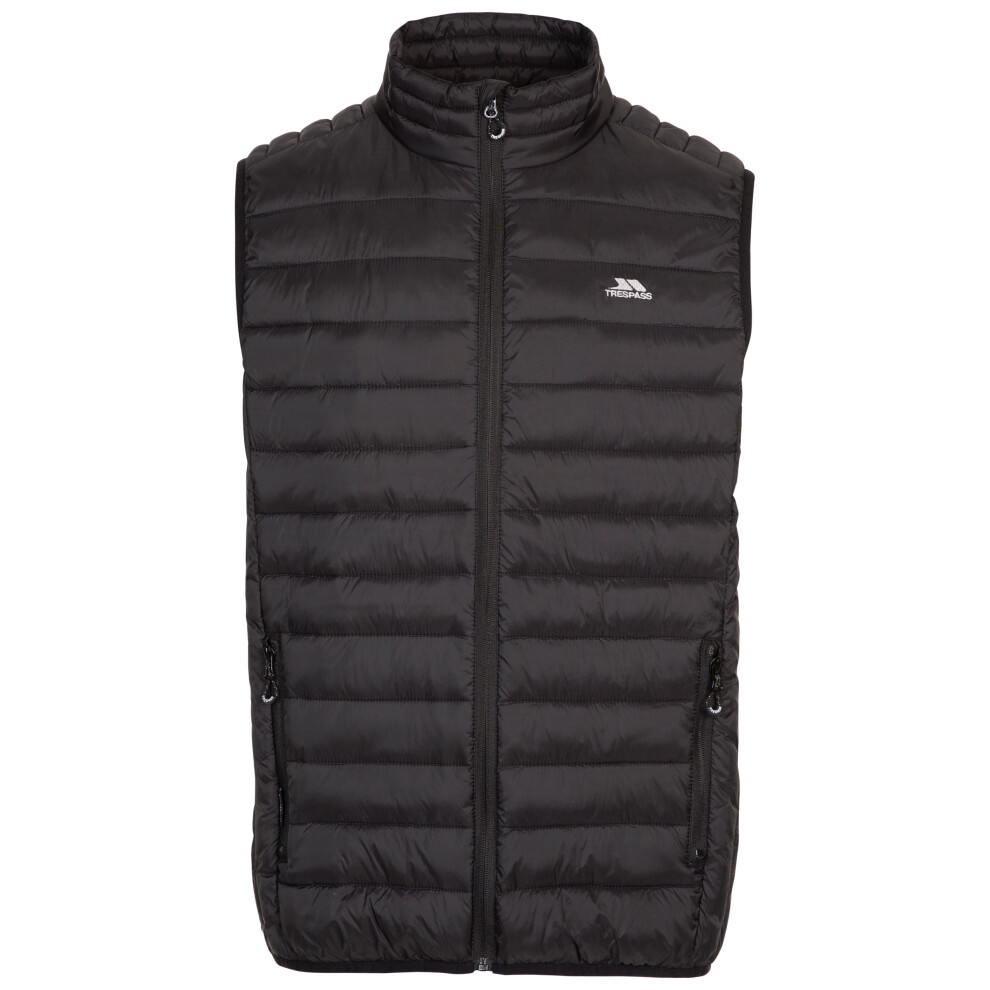 (XS, Black) Trespass Mens Padded Gilet Bodywarmer Gallenton