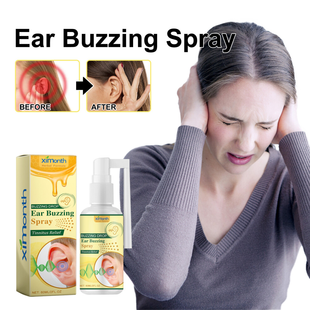 Tinnitus Care Ximonth Spray Gentle Ear Spray For Discomfort Relief And Hygiene 60ml