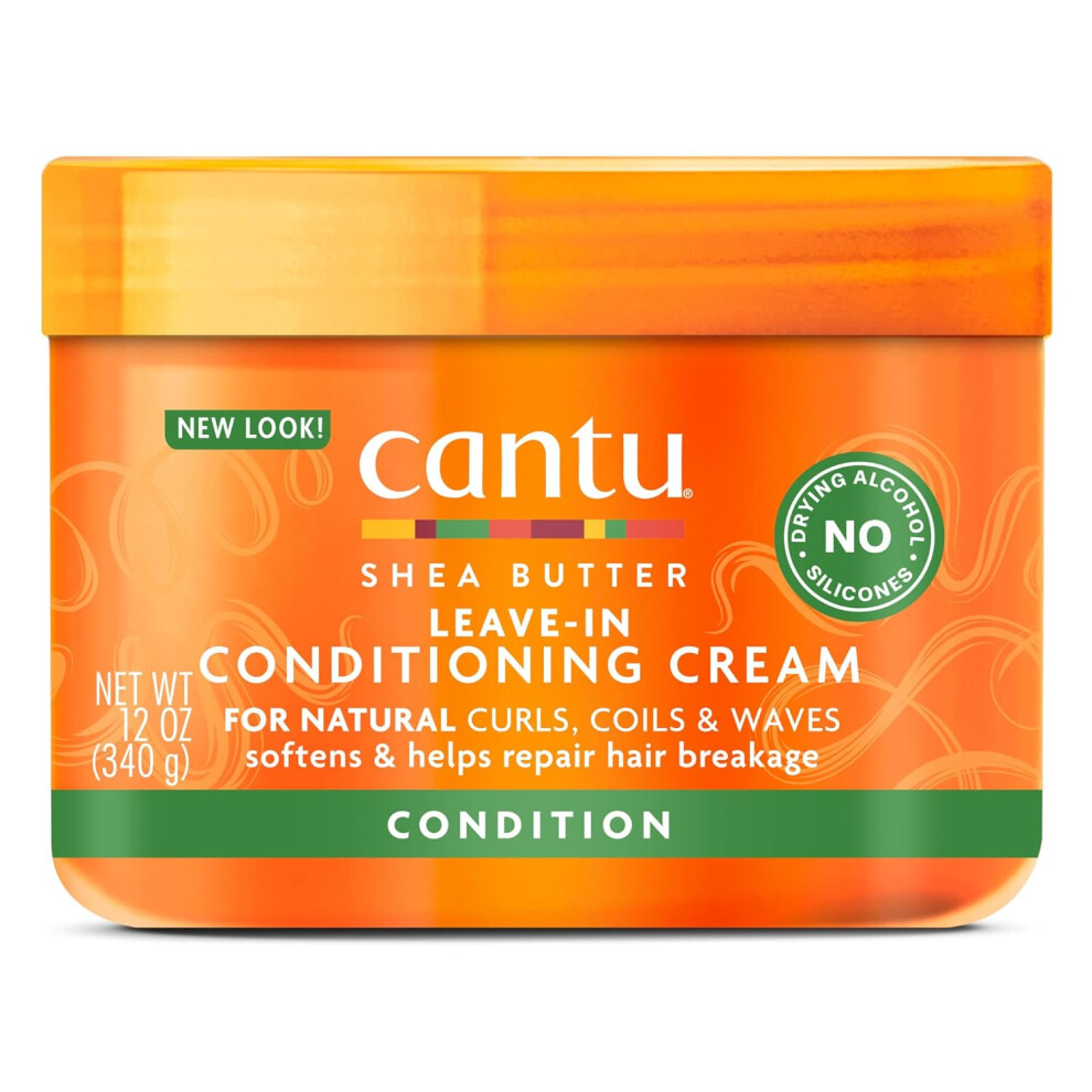 Cantu Shea Butter for Natural Hair Leave in Conditioning Cream 12 oz