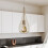 Living And Home Droplet Glass 1 Head Pendant Light Fixture 2
