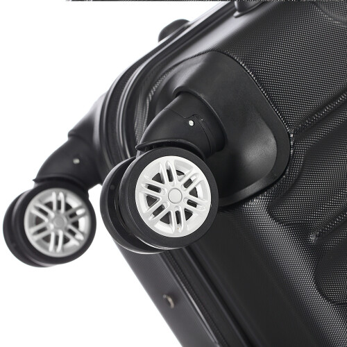 3 Pcs Suitcase Lightweight ABS Luggage 4 Spinner Wheels Trolley Case 2
