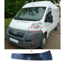 Citroen Relay 2006-2014 Headlight Headlamp Moulding Primed Lower Section N/S