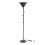 Living And Home Modern Black E14 1-Light Floor Lamp with Coat Rack 2