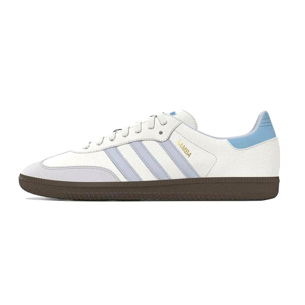 (UK4.5/EU37/23CM) Adidas Originals Samba OG White ID2055 Men's Women Shoes