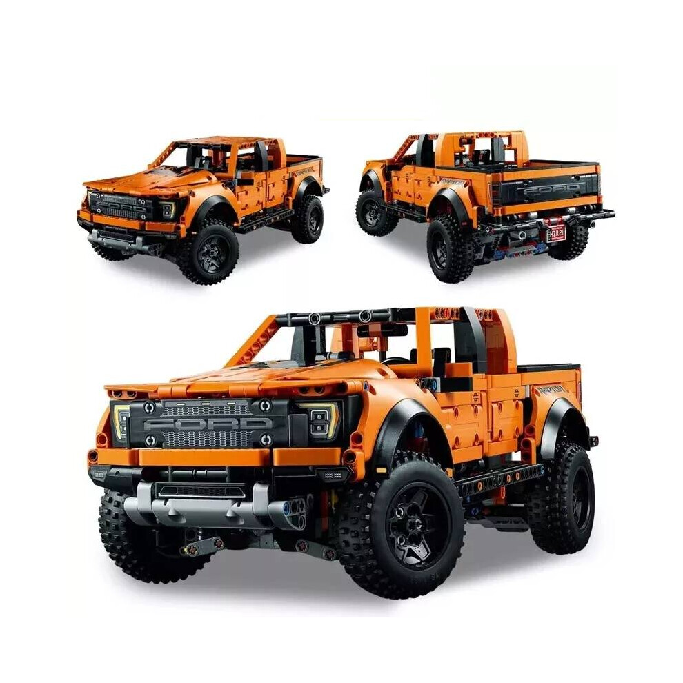 1379pcs Technical F 150 Raptor Off Road Car Building Blocks Pickup Children Toy