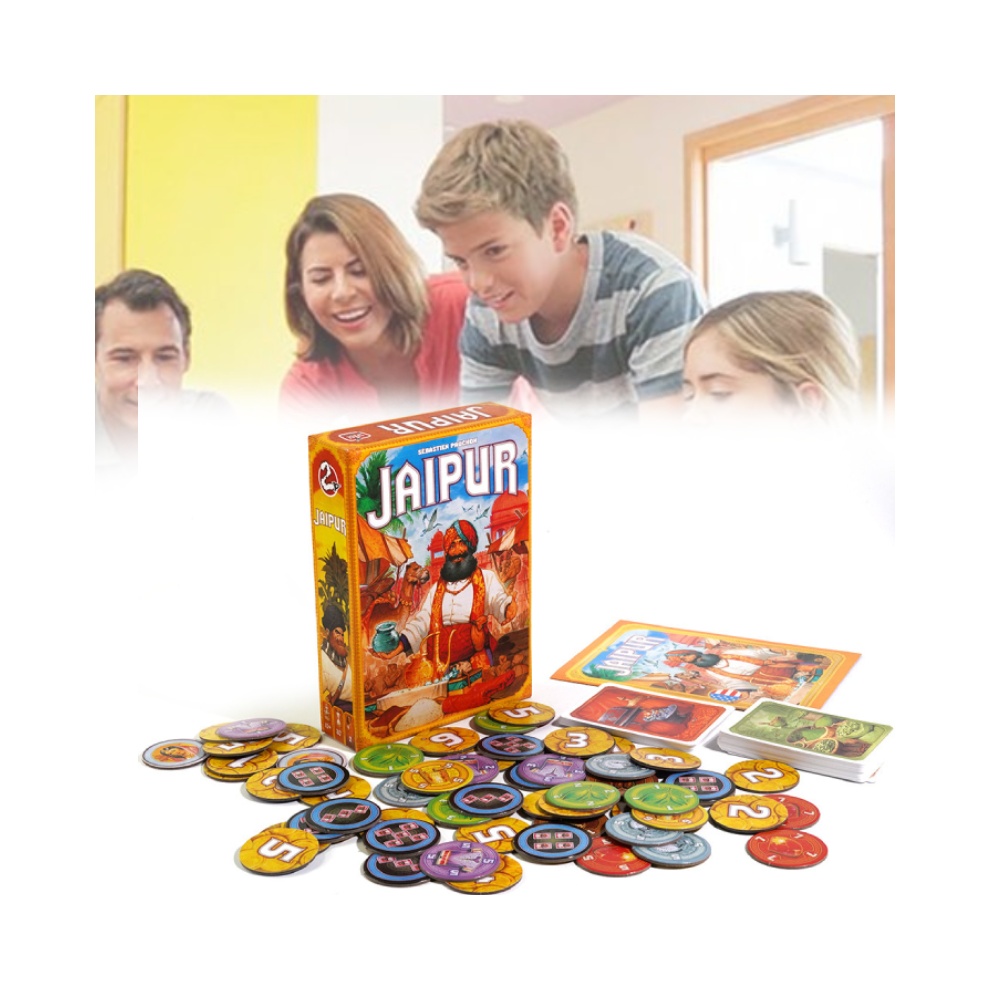 Jaipur Space Cowboys 2nd Edition Indian Merchant Tabletop Card Game Social Fun