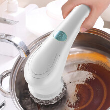 5-in-1 Waterproof Electric Spin Scrubber IPX7 Cordless Handheld Cleaning Brush with 5 Replaceable Brush Heads