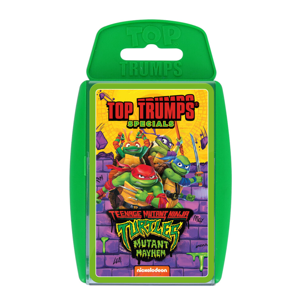 Teenage Mutant Ninja Turtles Top Trumps Card Game