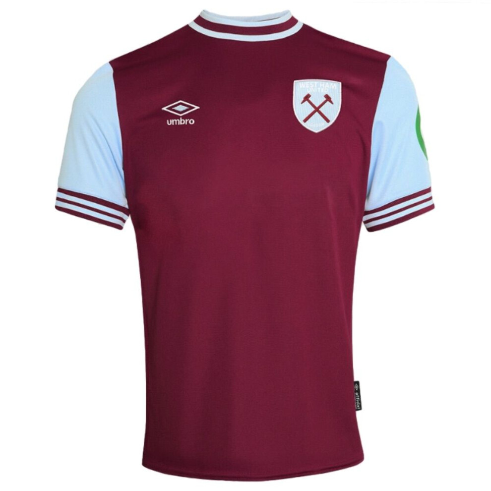 (11-12 Years) West Ham United Kids Home Shirt 2024/25