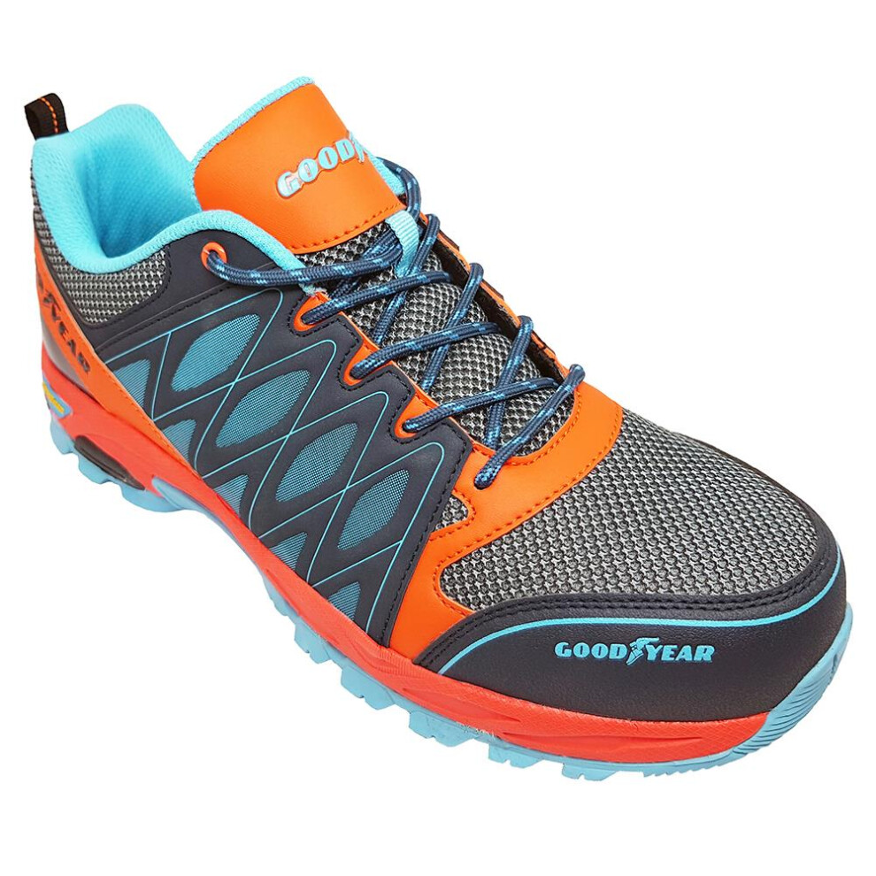(Multi, 11) Goodyear Workwear Metal Free S1p Sra Hro Puncture Resistant Safety Work Shoes 5050217295596