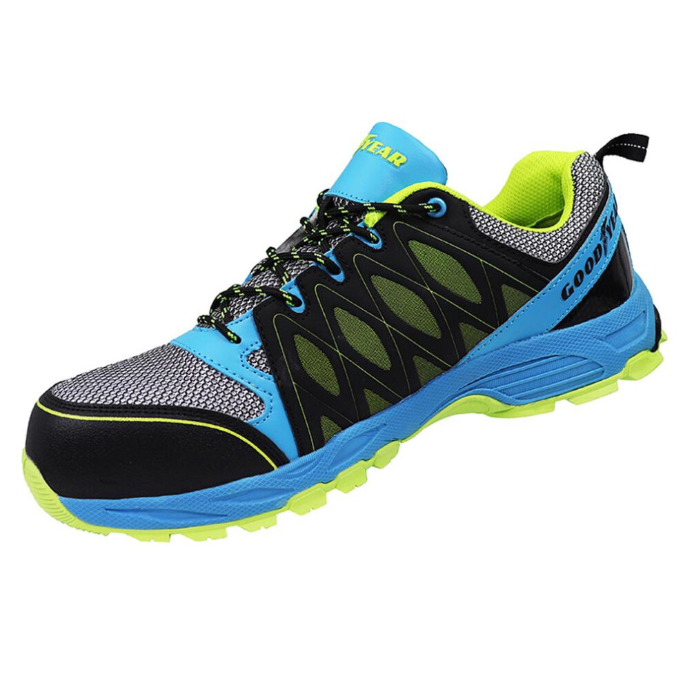 (Multi, 13) Goodyear Workwear S1p Sra Hro Metal Free Composite Toe Work Safety Trainer Shoes 5050217274867