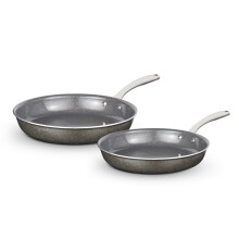 Tower Cerastone Pro Forged Aluminium 2 Piece Frying Pan Set, Non-Stick Coating, Graphite T900202