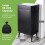 Tower Tower Ozone Sensor Bin with Legs, 65L, Hands Free Opening, Carbon Filter, Black T938022BLK 4