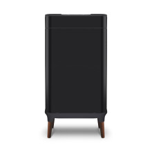 Tower Ozone Sensor Bin with Legs, 65L, Hands Free Opening, Carbon Filter, Black T938022BLK