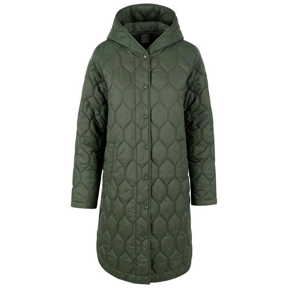 (20, Moss) Trespass Womens Quilted Jacket Padded Phase