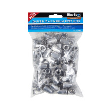 Blue Spot Tools - 100 PCE M10 Aluminium Rivet Nuts