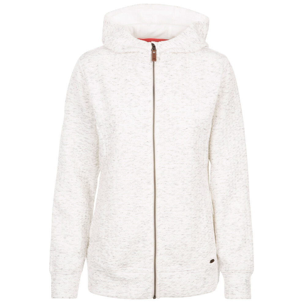 (8, Ghost Marl) Trespass Womens Hoodie Full Zip Winnie