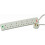 PRO ELEC - 6-Gang Surge Protected Extension, 1m Lead 1