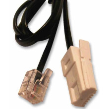 TUK - Black RJ11 to BT Plug (BT431A) Telephone Lead - 3m