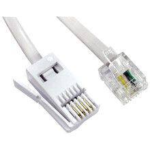 RARAION - 10m BT Plug to RJ11 Lead, White