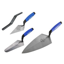 Faithfull - Prestige Professional Brick Trowel Set, 4 Piece