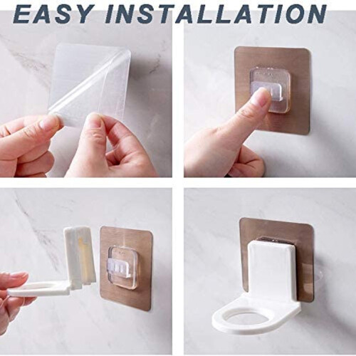 Avon Shampoo Holder Hook Mounted Hand Sanitizer Holder,Self Adhesive Hooks 2
