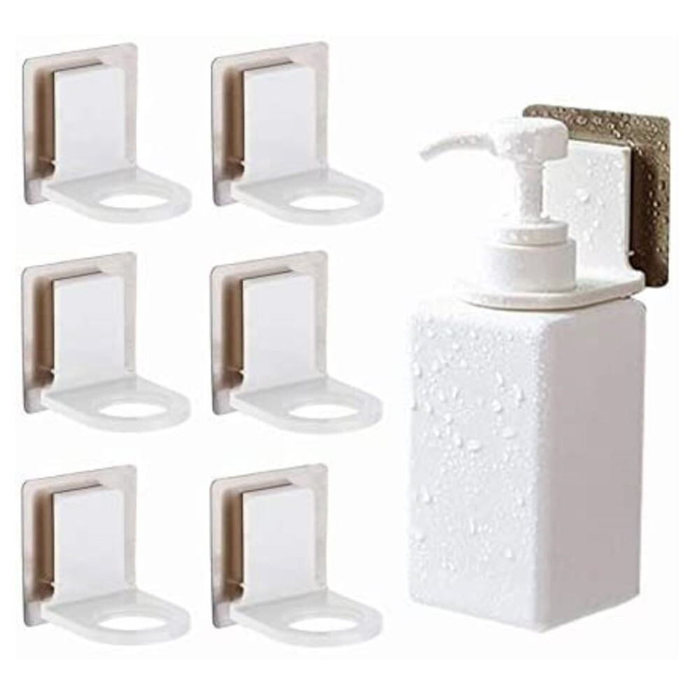 Shampoo Holder Hook Mounted Hand Sanitizer Holder,Self Adhesive Hooks