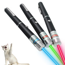 Cat Toys For Catch Exercise Green Red Blue Purple For Kitten Dogs Pack Of 3 Portable Mini Led Torch Laser Pointer