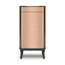 Tower Ozone Sensor Bin with Legs, 65L, Hands Free Opening, Carbon Filter, Copper T938022COP