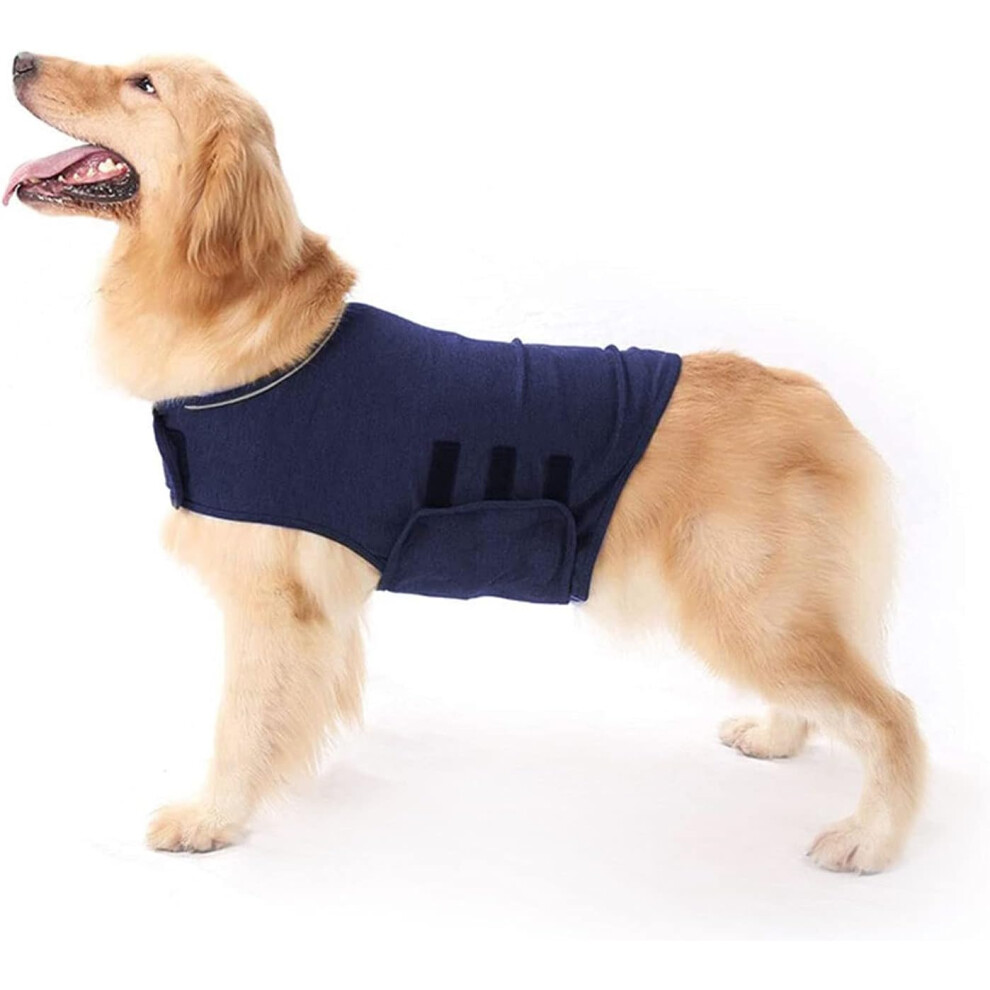 Dog Anxiety Vest Stress Relief Calming Coat For Small Medium And Large Dogs Dog Calming Solution Jacket For Fireworkstravel And Separation