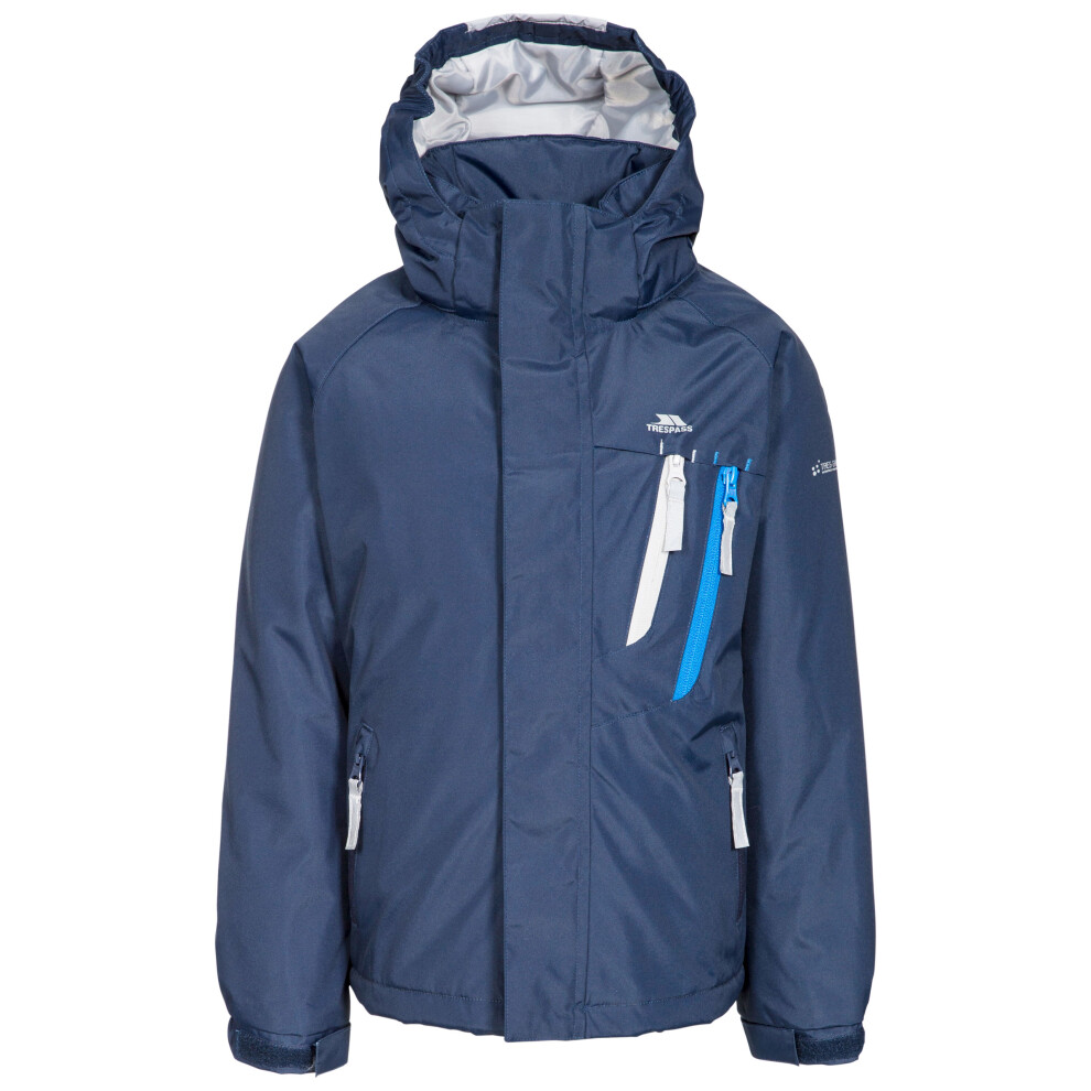 (3-4 Years, Navy) Trespass Boys Waterproof Jacket Specific