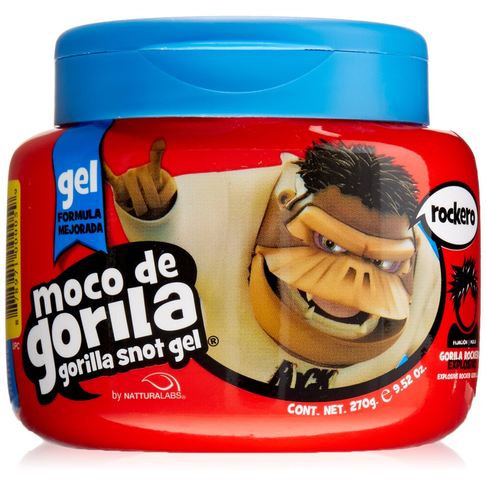 Moco De Gorila Red Moco De Gorilla Rockero Mega Gel, Quizz, 9.52 Ounce