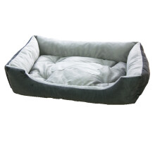 Orthopedic Bed For Dogs Made Of Memory Foam With A Removable And Washable Cover