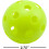 12-Pack Of Training Practice Plastic Baseballslightweight Ballsgreen 3