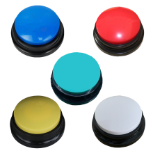 Dog Communication Buttons Dog Voice Recording Buttons For Words And Dog Grooming Answer Buttons 5 Pcs