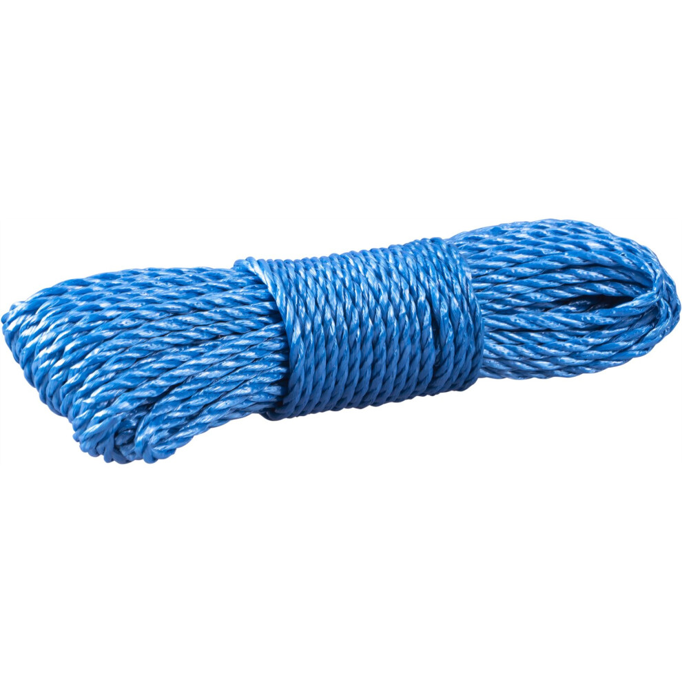20m Heavy Duty Clothes Washing Line Rope Laundry Dryer - Blue