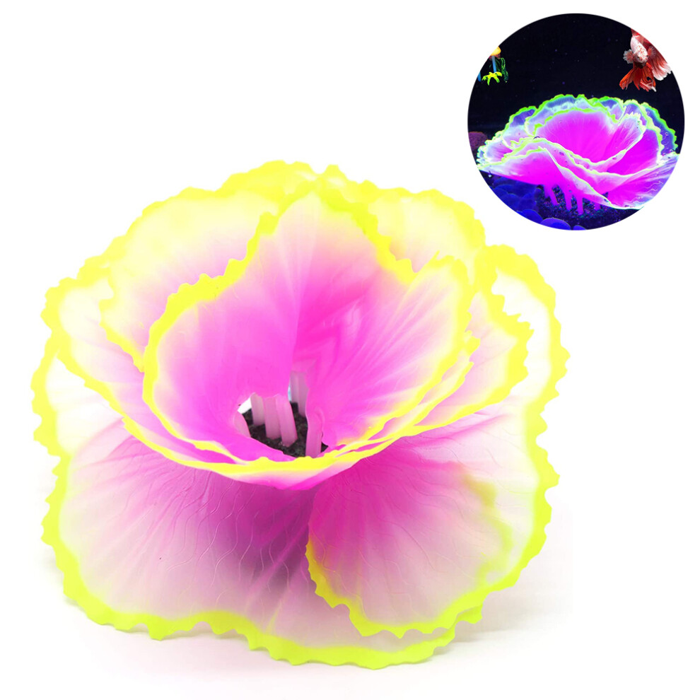 Fish Tank Decoration|Cl0088 Fish Tank Decorative Landscape-Purple