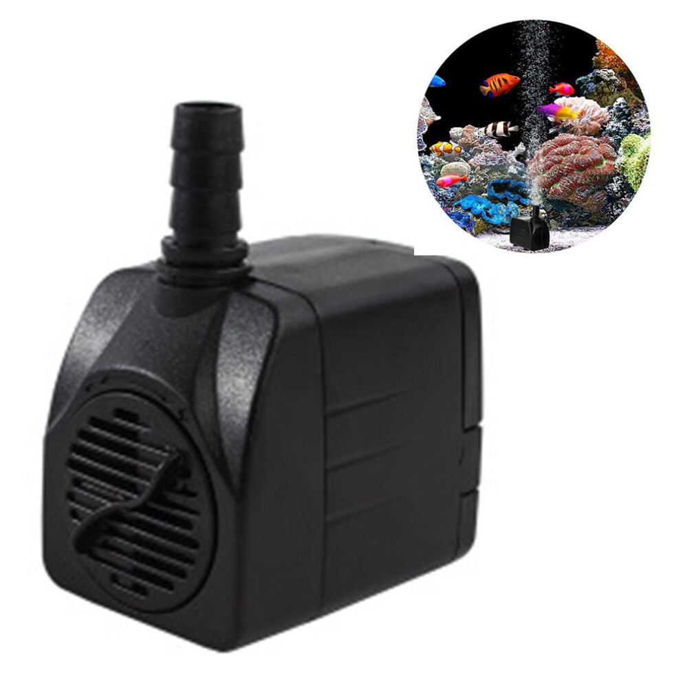 Submersible Pump, Ultra Quiet Water Pump With Fountain Pump, 5Ft Power Cord, 3 Nozzles For Aquarium, Hydroponics