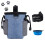 Pet Training Belt Bag - Blue Belt Bag + Collapsible Bowl 2