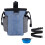 Pet Training Belt Bag - Blue Belt Bag + Collapsible Bowl 5