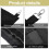 Beaphar Rabbit Feeding Bag|Large 28*46*4 Rabbit Hay Bag-Black 5