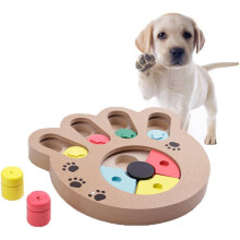 Dogs Toys Slow Feeding Wooden Pet Puzzle Game For Dogs And Cats