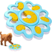 Non-Slip Dog Puzzle Interactive Feeder Toy Treat Dispenser25X25X3Cm