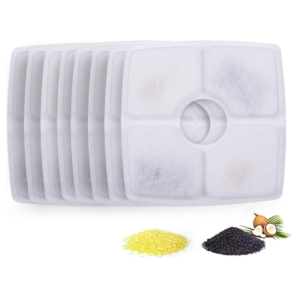 Water Filter Tree Filter Better Drink Better Drinking Fountain Replacement Filter Activated Carbon,8Pcs