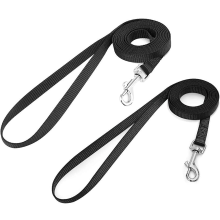 2 Pack Cat Leashes - Escape Proof Durable Walking Leads Easy Control Outside Cat Leash With 360 Degree Swivel Clip