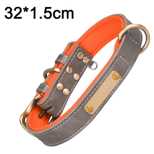 Adjustable Leather Cat Collar With Buckle For Small Animals 1