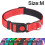 Reflective Dog Collar With Safety Adjustable Nylon Puppy Collars 2