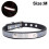 Soft Leather, Dog Collar With Individual Identification Tag-Blackm 2