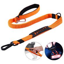 Dog Leash For Large Dogs Up To 40Kg, Reflective Dog Training Leash-Orange