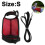 Small Pet Harness Bell, No Pull Comfort Padded Vest Durable Nylon-Reds 1